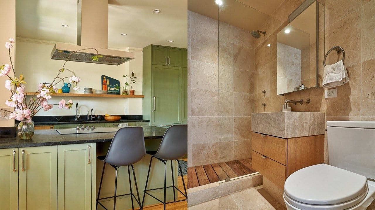 Bathroom + Kitchen